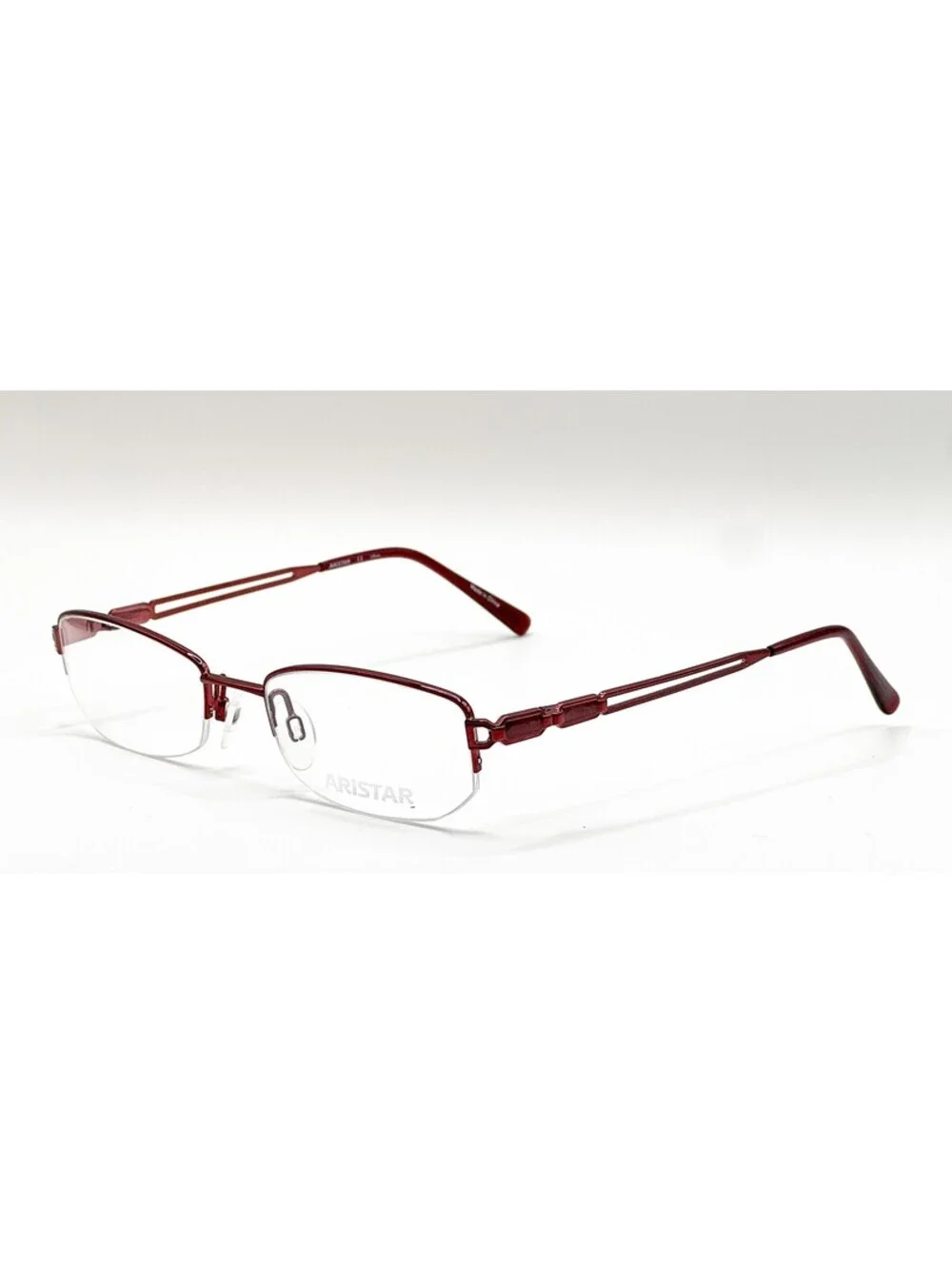 Aristar AR16313 531 Red Full Rim Authentic Eyeglass Frames 50-19-135